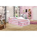 Ver imagem 2 de Cama Fun Bailarinas Meninas Solteiro com Colchão