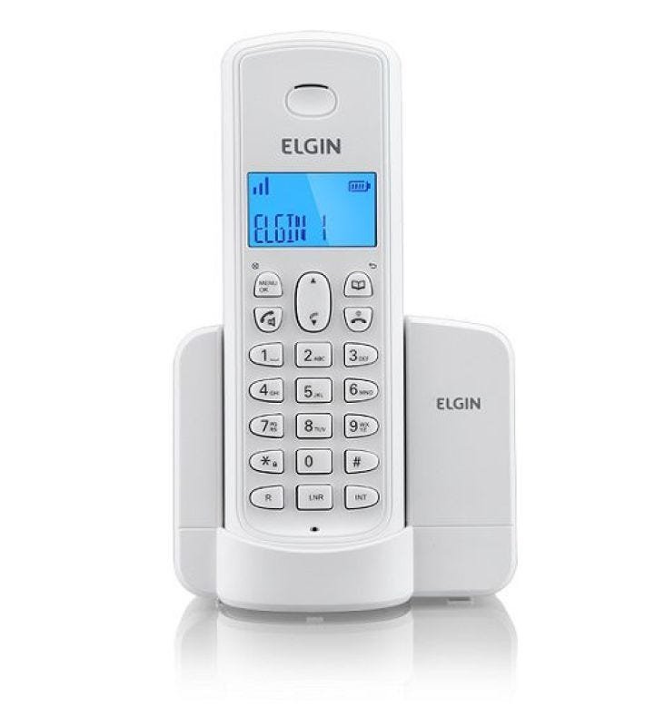 Telefone sem Fio Tsf 8001 - Elgin - Branco - 1