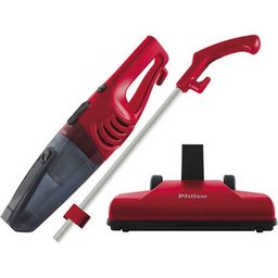 Aspirador Po Philco Ph1100 Rapid Turbo 2 em 1 Vermelho 110v - 1000w - 3