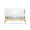 Ver imagem 7 de Quarto De Bebê Retrô Berço E Cômoda Amor Perfeito Cor Branco