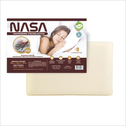Kit2 Travesseiro Grande Antialérgico Viscoelástico Nasa 10cm - 2