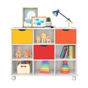 Ver imagem 1 de Nicho Organizador Qmovi 3 Gavetas Branco Colorido