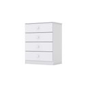 Ver imagem 7 de Conjunto Quarto Infantil Labirinto Com Roupeiro, Berço e Cômoda Henn - Branco