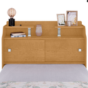 Ver imagem 4 de Cabeceira Gael Solteiro Naturalle Off White