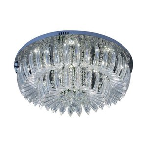 Plafon Sobrepor LED Redondo Cristal Ingrid 60cm 36W 6500K