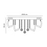 Plafon Sobrepor LED Redondo Cristal Ingrid 60cm 36W 6500K - 3