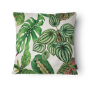 Ver imagem 2 de Kit 3 Capas de Almofada 43x43cm Microfibra Floral Folhagem Botânica Verde