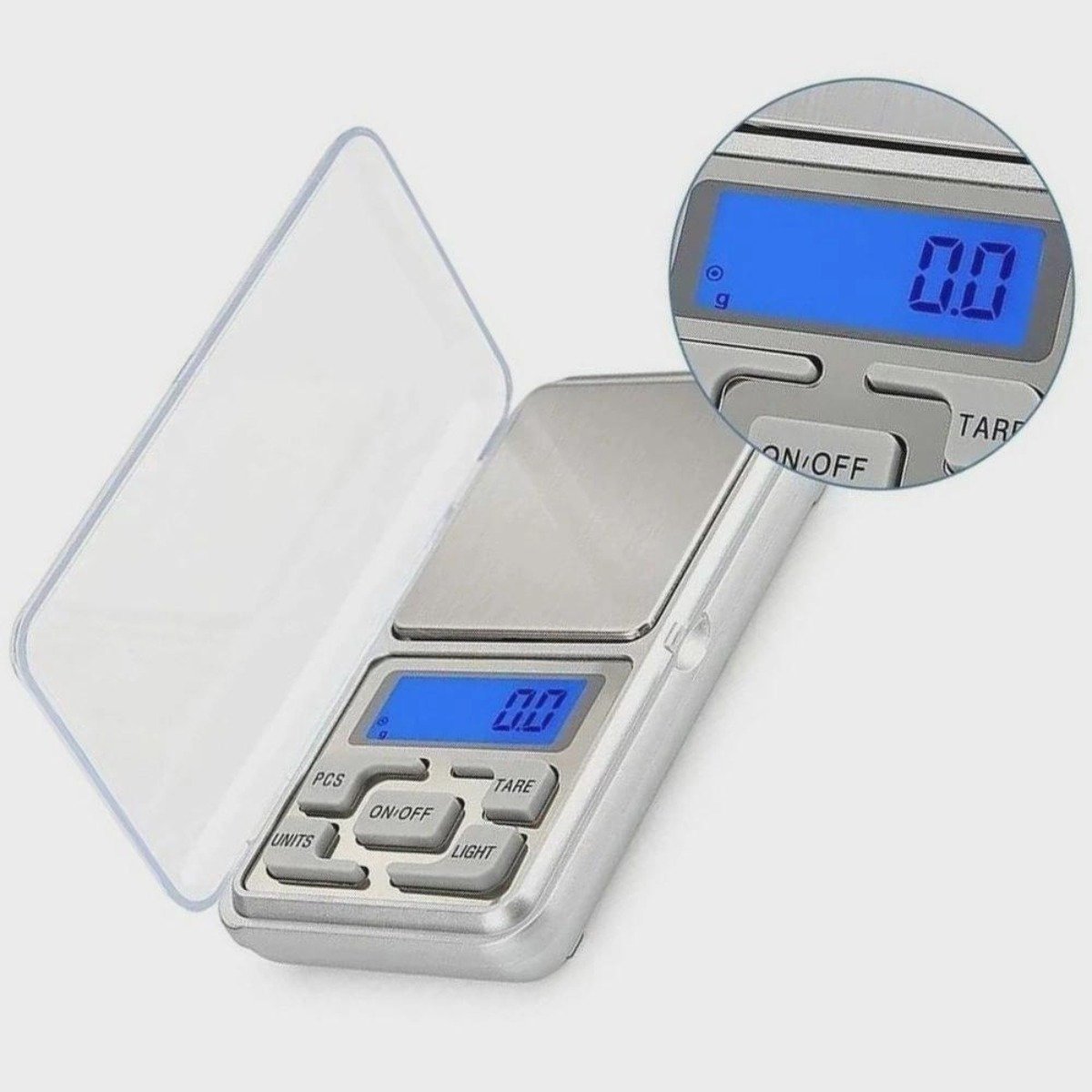 Mini Balança Digital Alta Precisão De Bolso Portátil 500g - 2