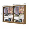 Closet Casal Duplo Belém 4 Portas Plus 4 Gavetas Carioca Móveis - 5