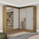 Ver imagem 1 de Closet Casal Duplo Belém 4 Portas Plus 4 Gavetas Carioca Móveis