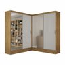 Closet Casal Duplo Belém 4 Portas Plus 4 Gavetas Carioca Móveis - 2
