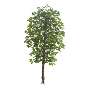 Planta Árvore Artificial Ficus Verde 2 Tons 2,1m
