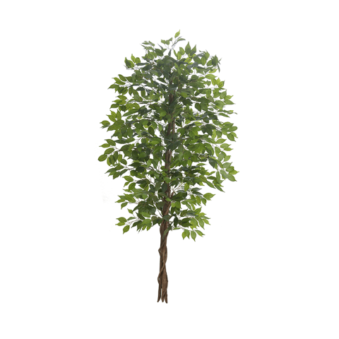 Planta Árvore Artificial Ficus Verde 2 Tons 2,1m