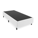 Ver imagem 3 de Conjunto Base Box Solteiro com Painel Branco (88x188)