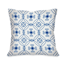 Ver imagem 6 de Kit com 4 Capas para Almofadas Decorativas Flores Azuis