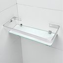 Ver imagem 3 de Porta Shampoo Prateleira de Vidro Cromado