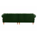 Ver imagem 2 de Sofá Dom Pedro Chesterfield Modulado 4 Lugares Decoração Sala Recepção - Couríssimo Verde