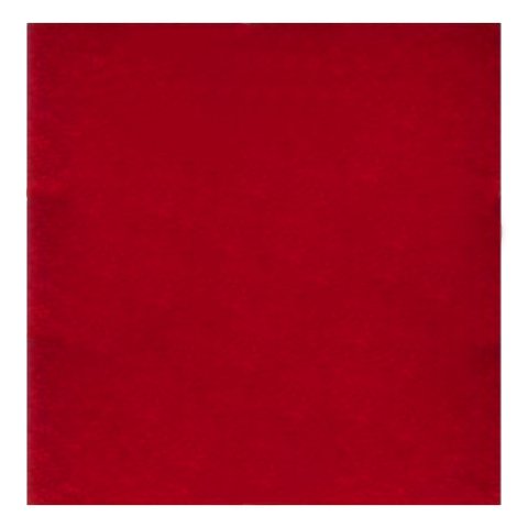 Carpete Forração Forro Alto Aveludado Resinado 2,00x3,50 Vermelho Cereja