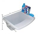 Ver imagem 2 de Tanque para Lavar Roupa 23 / 15 Litros em PVC - Branco