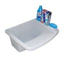 Ver imagem 1 de Tanque para Lavar Roupa 23 / 15 Litros em PVC - Branco