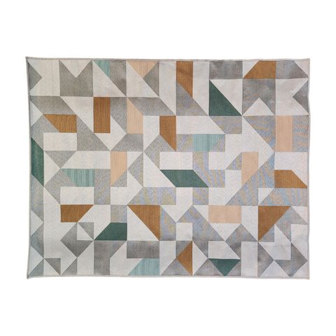 Tapete Sala Nobre 2,00x2,50 Antider. Domani Zicornia Taupe