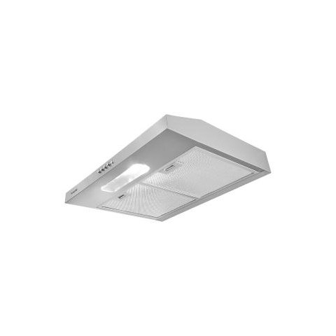 Depurador de Ar Suggar Dps161ix Slim 60cm com 3 Velocidades Luminária Dupla Filtragem 127v Inox