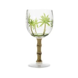 Jogo 6 Taças 500Ml para Água Acrílico Palm Tree Bon Gourmet - R10938 - 5