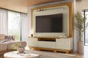 Ver imagem 1 de Painel para Tv até 75" – com Gaveta, Portas, Nicho e Pés