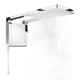 Chuveiro Elétrico de Parede Acqua Storm Ultra Branco/Cromado 220v - Lorenzetti 7510058 - 2