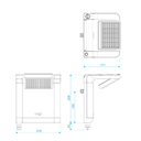 Ver imagem 3 de Ducha Acqua Star Ultra Preto 220V 6800W - Lorenzetti