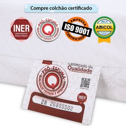 Colchão Berço para Bebe com Capa Protetor Impermeável em Malha 130x60cm - Bf Colchões - 8