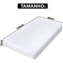 Ver imagem 7 de Colchão Berço para Bebe com Capa Protetor Impermeável em Malha 130x60cm - Bf Colchões