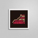 Ver imagem 2 de Quadro Quadrado Desafio Crescimento 20x20cm:Madeira branca