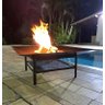 Lareira Grande p/ Jardim Externa 90cm  Aquecedor Braseiro Fogueira - 2
