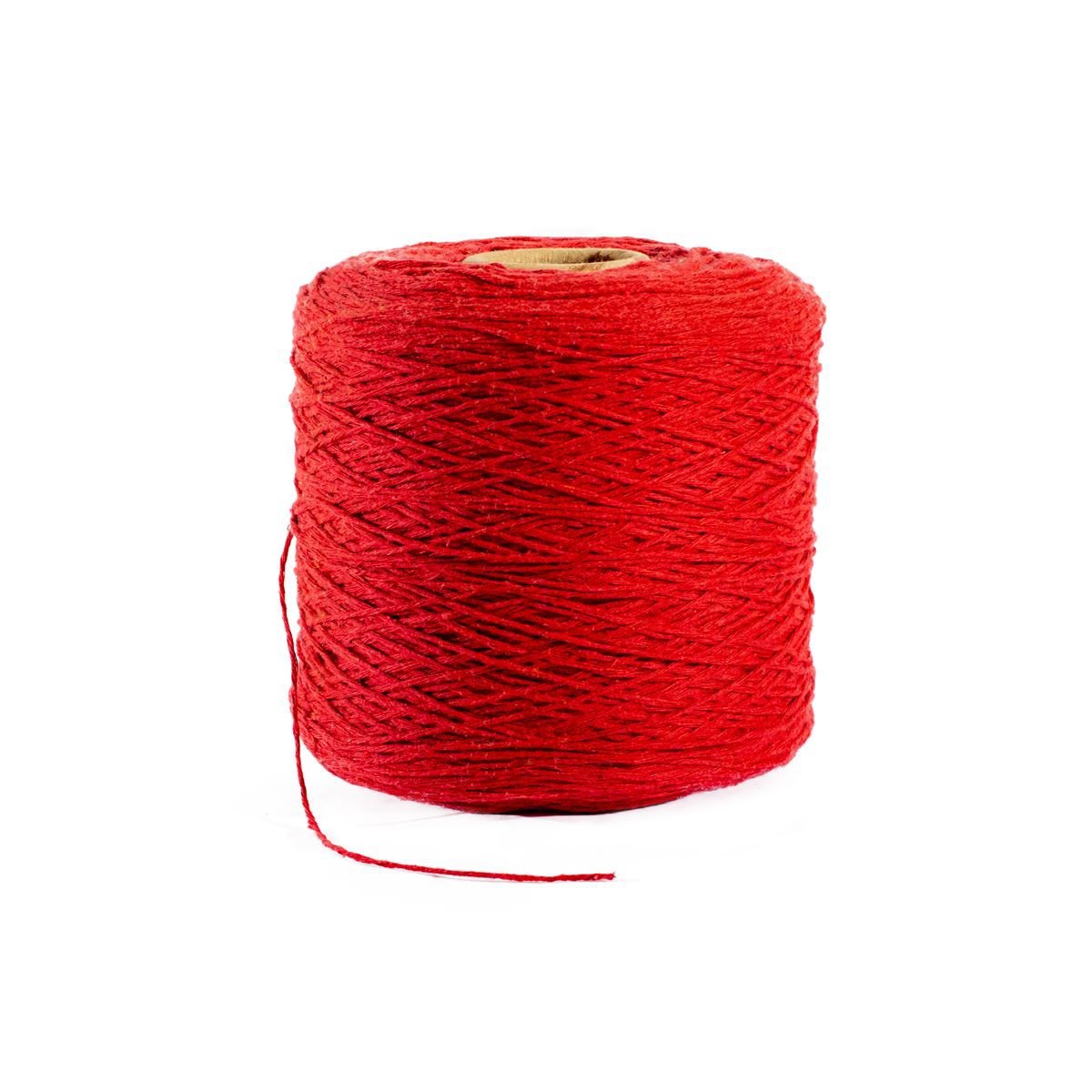 Barbante ou Linha para Crochê Colorido Nº 8 - Vermelho - 1