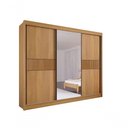 Ver imagem 2 de Guarda Roupa Casal Esp 3 Portas 6 Gav Los Angeles Rip D'doro