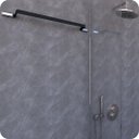 Ver imagem 3 de Suporte Porta Toalhas De Banho Preto e Cromo Empire