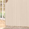 Cortina Livia 2 Metros x 1,70 Metros Alt. Tecido Malha - Palha/Avelã - 2