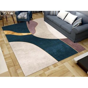 Tapete 2,00m X 1,40m Sala / Quarto e Escritório Velvet Crystal Camesa 100% Poliéster