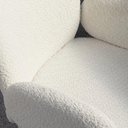 Ver imagem 7 de Conjunto de Jantar Mesa Orgânica Gaya 6 Cadeiras Claire - Preto C/ Off White