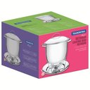 Ver imagem 2 de Rechaud Allegra Inox Fogareiro Tampa Vidro 7,8l Tramontina