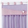Cortina Infantil Chiquitita 2,00m X 1,70m Alt. Tecido Microfibra Bandô Matelado - Lilás - 5
