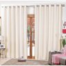 Cortina Blackout 3,00 Metros x 2,60 Metros Alt Tecido Blackout - Palha - 3