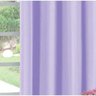 Cortina Blackout Corta Luz Juvenil 2M x 1,30M Tecido PVC - Lilás - 3