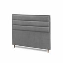 Ver imagem 4 de Cabeceira para Cama Casal Queen Estofada 1,58 Mts Iza Vilajo: Suede Cinza