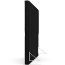 Ver imagem 6 de Cabeceira Cama Box Casal King 195 cm Aurora W01 Suede Preto - Lyam Decor