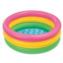 Ver imagem 2 de Piscina Inflável Infantil 34 Litros Redonda Bebê - Intex
