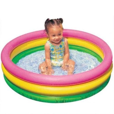 Piscina Inflável Infantil 34 Litros Redonda Bebê - Intex