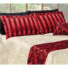 Colcha Cobre Leito Casal Queen Viena Vermelho - 06 Peças - 2