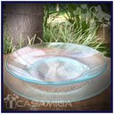 Ver imagem 4 de Conjunto 12 Pratos Fundo Vidro Transparente Forjado